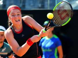 En la imagen, la tenista letona Jelena Ostapenko. EFE/Archivo