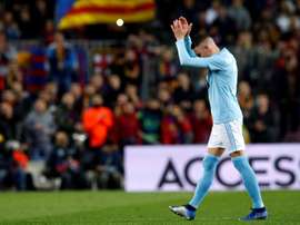 Aspas et Thauvin pour remplacer Griezmann. EFE/Archivo