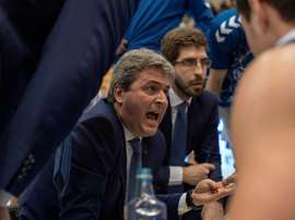El entrenador del Delteco Gipuzkoa Basket, Sergio Valdeolmillos. EFE/Archivo