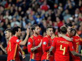 A Espanha venceu e entra com o pé direito na fase de qualificação para o Euro. EFE