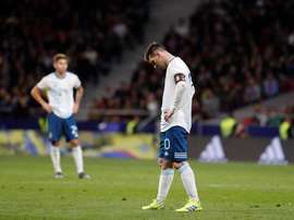 Simeone sai em defesa de Messi. EFE