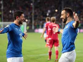 Quagliarella y los jóvenes golearon. EFE