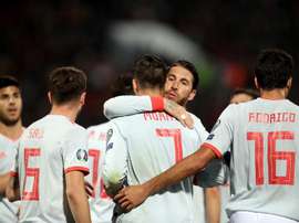Espanha venceu Malta com dois golos de Morata. EFE