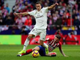 Lucas Vazquez (L) will definitely miss the trip to Mallorca. EFE/Archivo