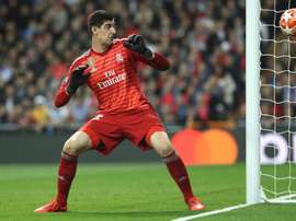 Courtois está em um grande momento. EFE/Archivo