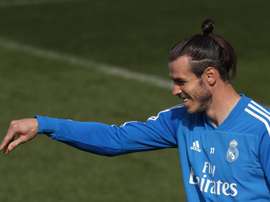 Bale was playing golf while his team lost to Spurs. EFE
