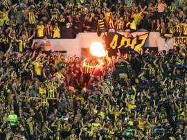 Detenidos cien seguidores de Peñarol en Brasil. EFE