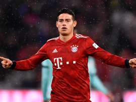 James Rodríguez pode ver o seu excelente mês de março valorizado. EFE