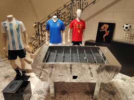 Una empresa de Meunier vende el futbolín más caro del mundo. EFE/Archivo
