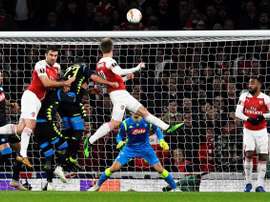 Les compos probables du quart retour d'Europa League entre Naples et Arsenal. EFE