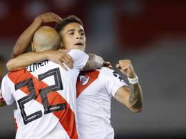 Les deux promesses de River que le PSG a dans son agenda. EFE