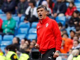 Mendilibar analizó al Atleti, su próximo rival. EFE