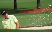 El español José María Olazábal participa este viernes en la segunda ronda del Masters de Augusta 2019, en el Augusta National Golf Club, en Augusta, Georgia (EE. UU.). EFE