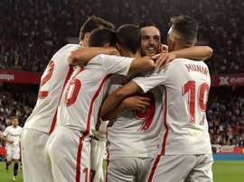 Sevilla leva a melhor sobre o Betis no clássico andaluz. EFE