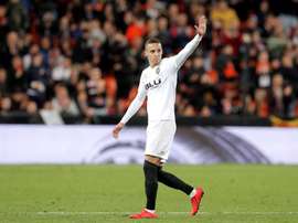 Rodrigo's father is delighted with the interest shown by Napoli. EFE/Archivo