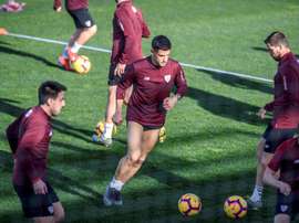 Yuri podría estar disponible para el choque ante el Madrid. EFE/Archivo