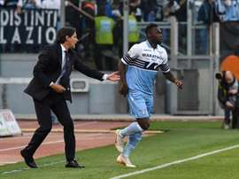 Caicedo reengancha a la Lazio a la lucha por la Champions. EFE