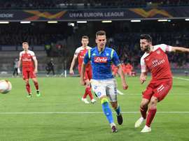 Naples et Milik reportent les négociations sans accord. EFE