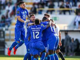 FC Porto sobe ao primeiro lugar depois da vitória frente ao Santa Clara. Twitter@FCPorto