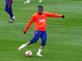 Diego Costa volta a campo. EFE