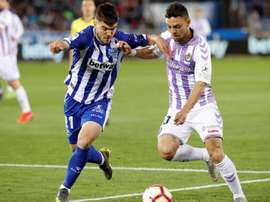 Alavés y Valladolid empataron a dos. EFE
