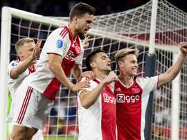Tadic situó a Van de Beek por delante de De Jong y De Ligt. EFE
