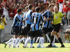 El VAR aterriza en el Brasileirao. EFE/Archivo