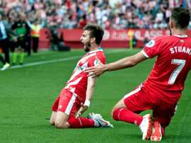 Portu fait ses adieux à Gérone. EFE