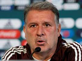 Martino presentó los nuevos amistosos de preparación previos a la Copa Oro. EFE