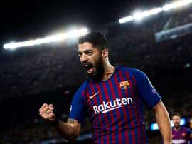 Luis Suárez habló sobre el fichaje de un delantero centro. EFE