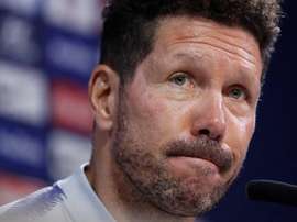 Simeone made it clear that he wants his side to finish 2nd. EFE