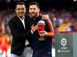 Xavi's dream: to lead Barça with Messi and Neymar. EFE