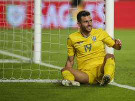 La UEFA rechazó el recurso por alineación indebida de Ucrania. EFE