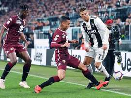 Torino - Juventus: onzes iniciais confirmados. EFE