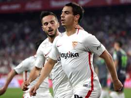 Ben Yedder ne sais pas ce qu'il va se passer la saison prochaine. EFE/Archive