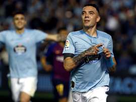 Aspas has faced Real Madrid on 14 occasions. EFE