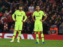 Barça pagou o preço pela ausência de Busquets. EFE
