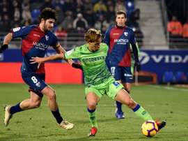 El Huesca confirmó el traspaso. EFE/Archivo