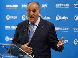 Tebas critique la nouvelle Ligue des champions. EFE