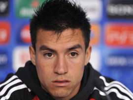 Nicolás Gaitán veut retrouver un club rapidement. EFE/Archivo
