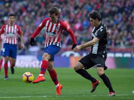 Antoine Griezmann will be leaving Atletico at the end of the season. EFE