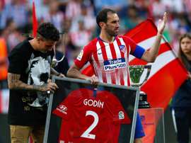 Godín est revenu sur son dernier match au Wanda. EFE