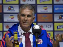 Carlos Queiroz espera poder contar con el mejor James. EFE/Archivo