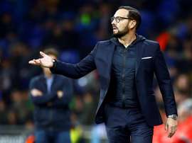 El técnico del Getafe analizó su continuidad en el club. EFE