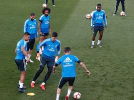 Courtois and Marcelo miss out on training! EFE