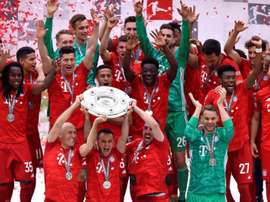 Bayern foi o último a confirmar o título. EFE