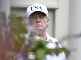 En la imagen un registro del presidente de Estados Unidos, Donald Trump. EFE/Archivo