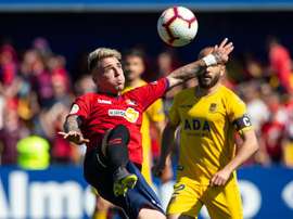 Brandon Thomas se quedará en Osasuna. EFE