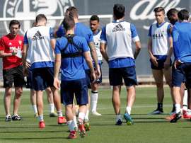 Garay se sumó a la sesión 'che'. EFE