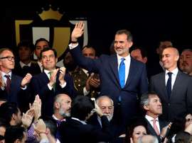 El rey Felipe presidió la final. EFE